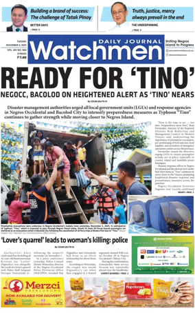 Cover of Watchmen Daily Journal