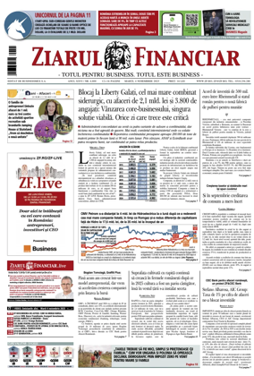 Cover of Ziarul Financiar