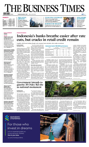 Cover of The Business Times