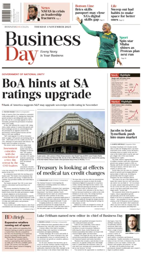 Cover of Business Day