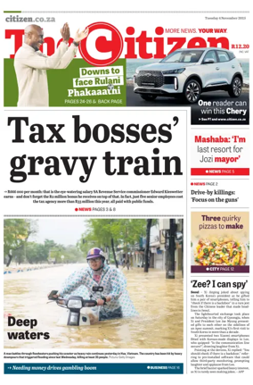 Cover of The Citizen (KZN)