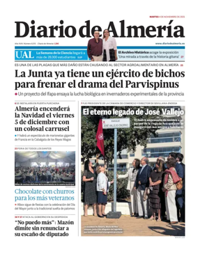 Cover of Diario de Almeria