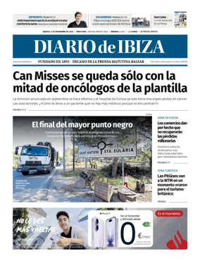 Cover of Diario de Ibiza