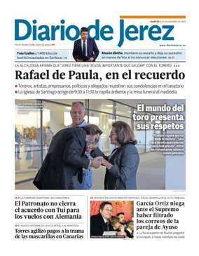 Cover of Diario de Jerez