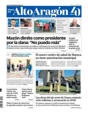 Cover of Diario del Alto Aragón