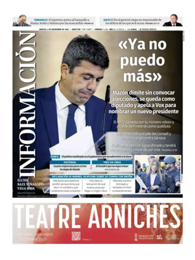 Cover of Diario Informacion (Elche y Vega Baja)