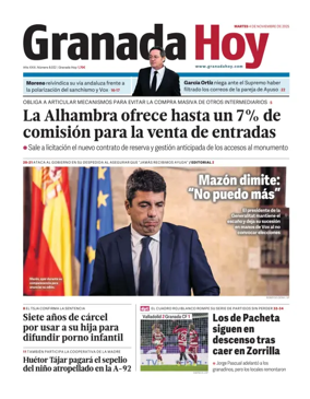 Cover of Granada Hoy