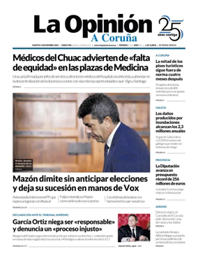 Cover of La Opinion de A Coruna