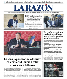 Cover of La Razón (1ª Edición)