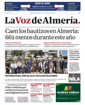 Cover of La Voz de Almería