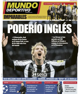 Cover of Mundo Deportivo (Bizkaia-Araba)