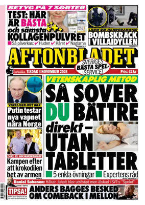 Cover of Aftonbladet