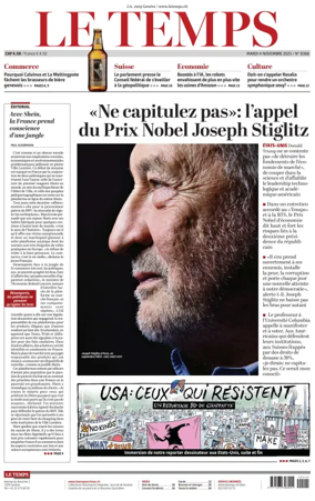 Cover of Le Temps