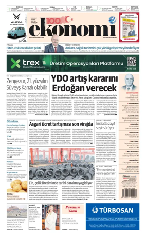 Cover of Dünya Gazetesi