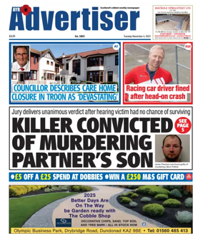 Cover of Ayr Advertiser