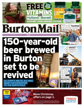 Cover of Burton Mail
