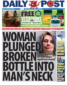 Cover of Daily Post (North Wales)