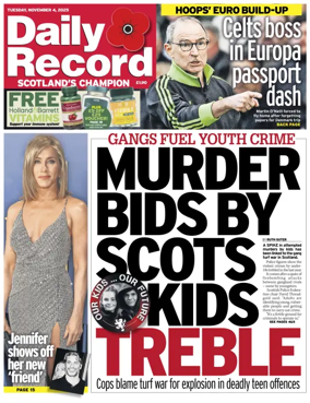 Cover of Daily Record