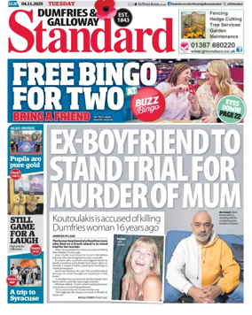 Cover of Dumfries & Galloway Standard