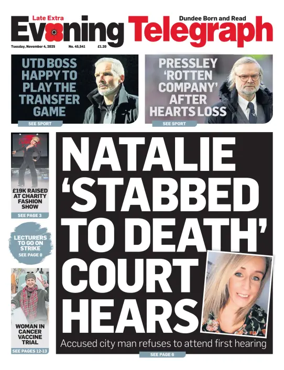 Cover of Evening Telegraph (First Edition)