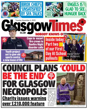 Cover of Evening Times