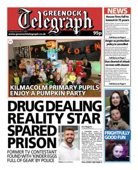Cover of Greenock Telegraph