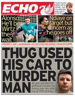 Cover of Liverpool Echo
