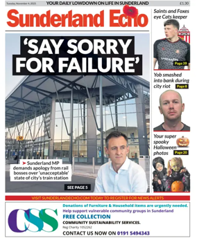 Cover of Sunderland Echo
