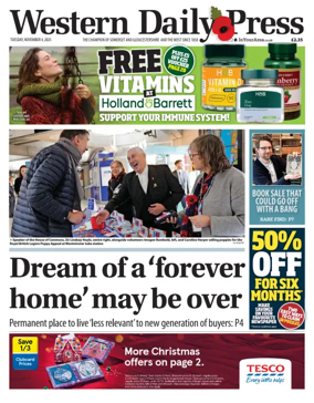 Cover of Western Daily Press