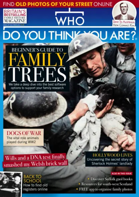 Cover of Who Do You Think You Are? Magazine