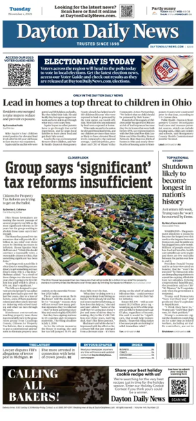 Cover of Dayton Daily News