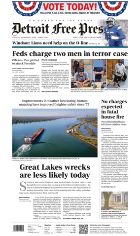 Cover of Detroit Free Press