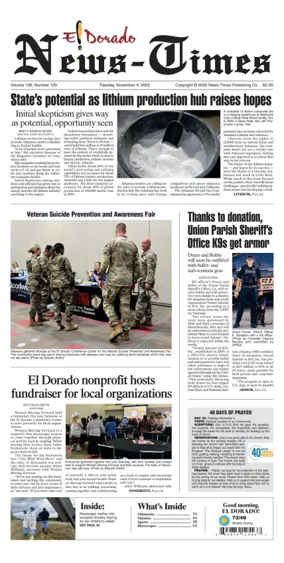 Cover of El Dorado News-Times
