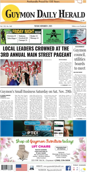 Cover of Guymon Daily Herald