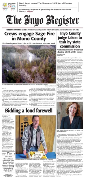 Cover of Inyo Register