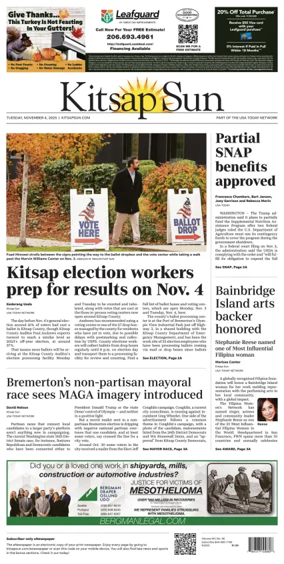Cover of Kitsap Sun