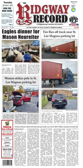 Cover of Ridgway Record