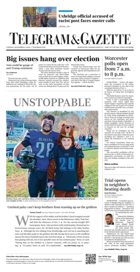 Cover of Telegram & Gazette