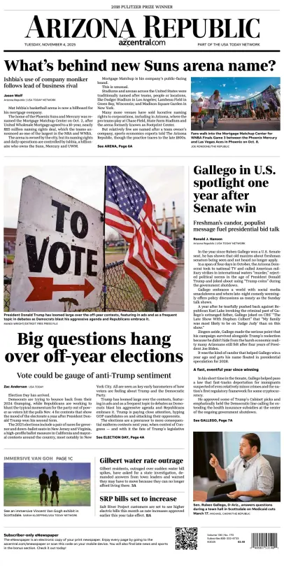 Cover of The Arizona Republic