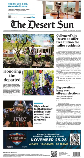 Cover of The Desert Sun