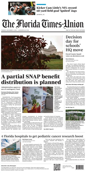 Cover of The Florida Times-Union