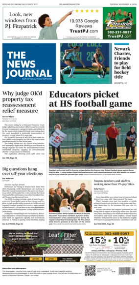 Cover of The News Journal