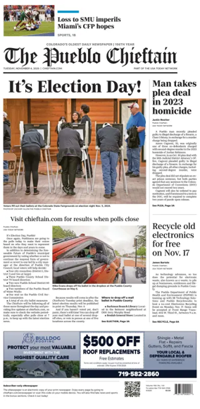 Cover of The Pueblo Chieftain