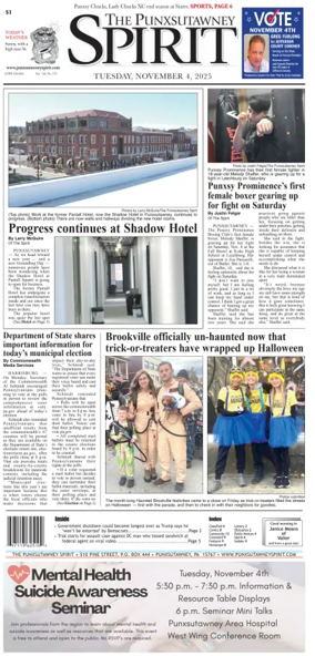 Cover of The Punxsutawney Spirit