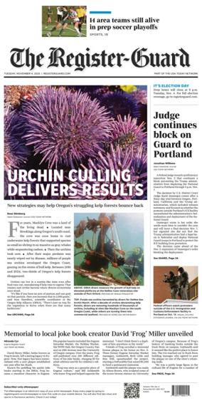 Cover of The Register-Guard