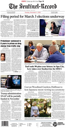 Cover of The Sentinel-Record