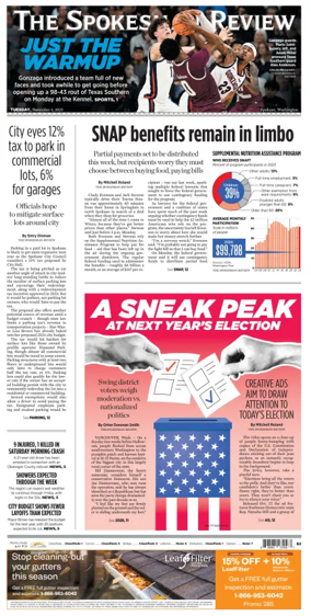 Cover of The Spokesman-Review (Spokane)