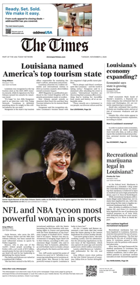 Cover of The Times (Shreveport)