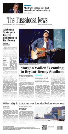 Cover of The Tuscaloosa News