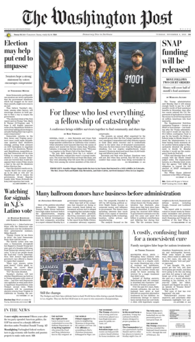 Cover of The Washington Post